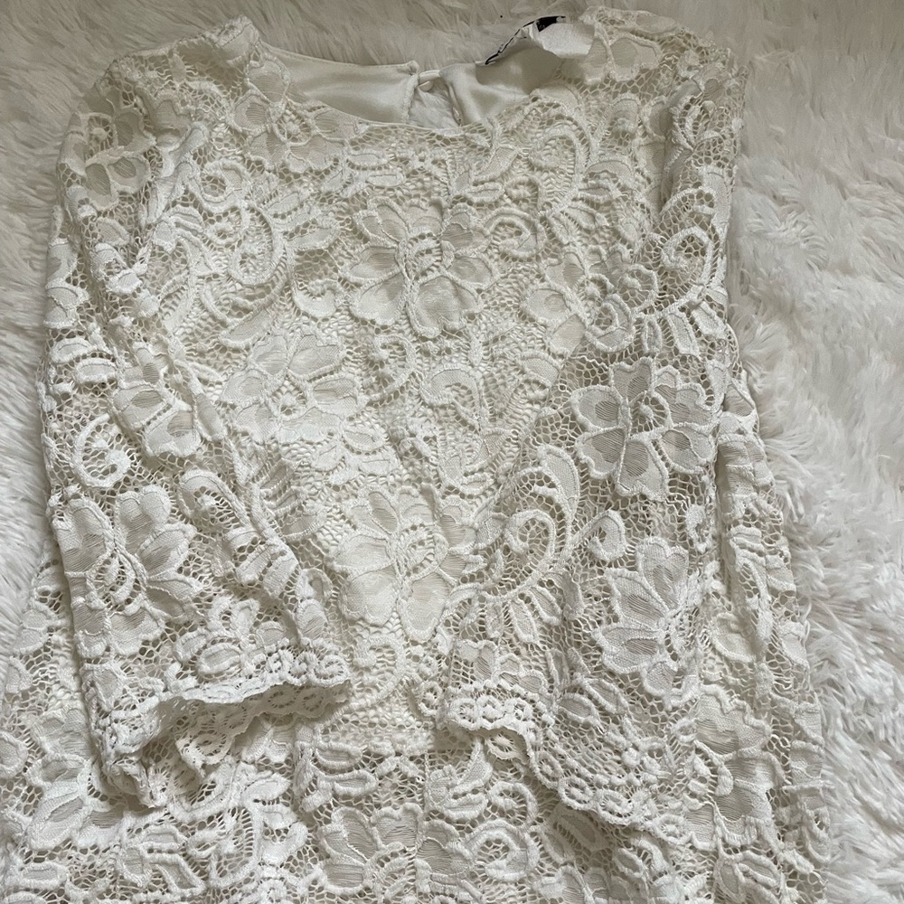 White Lace Top